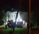 Gmina Grójec. Pożar zabytkowego pałacu w Woli Worowskiej