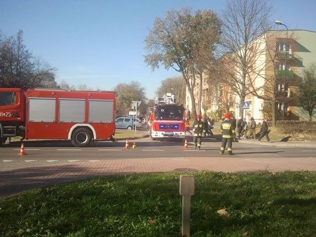 Alarm bombowy w Świdniku.