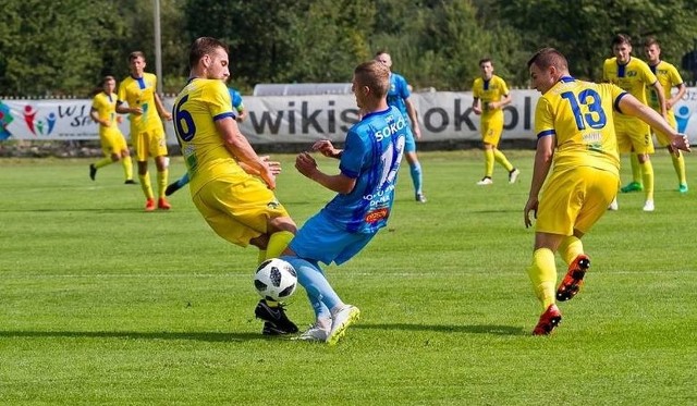 Eugeniusz Sito, trener Sokoła, był zadowolony z występu swoich młodzieżowców