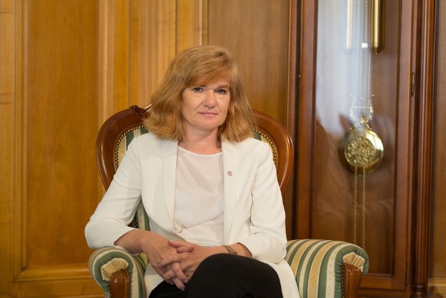 Prof. Elżbieta Żądzińska, rektor Uniwersytetu Łódzkiego