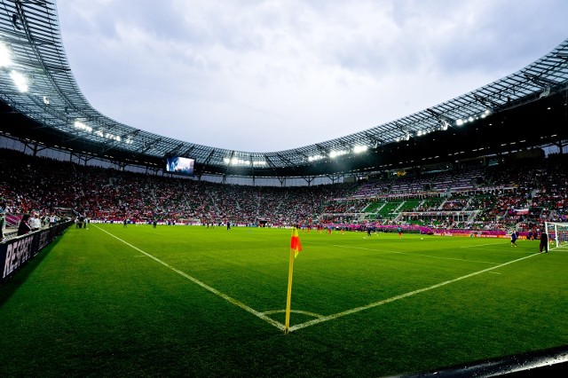 Stadion we Wrocławiu podczas Euro 2012