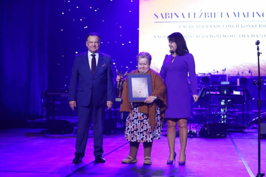 Sabina Malinowska laureatką Nagrody Marszałka Województwa Mazowieckiego. Nagrody wręczono 27.11.2023