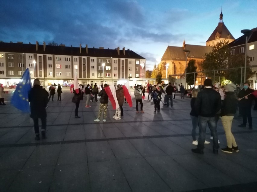 Protest w Koszalinie