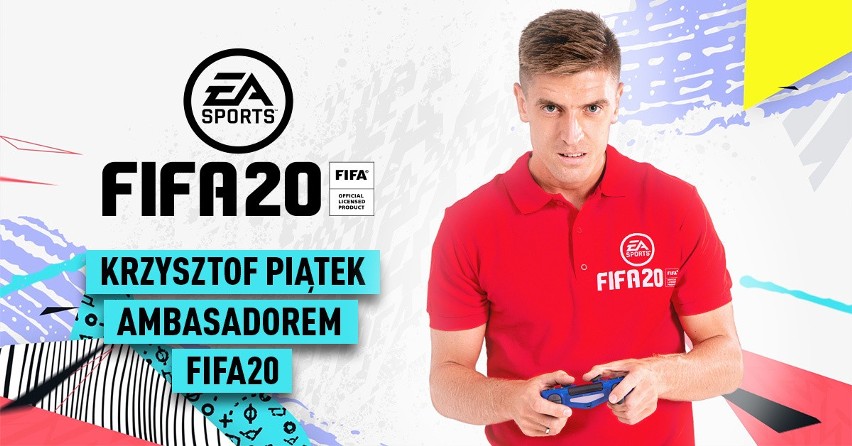 Krzysztof Piątek polskim ambasadorem gry FIFA 20