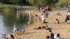 Plaże Bagry kuszą urokiem i ochłodą pod koniec gorącego lata ZDJĘCIA
