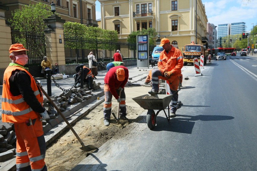 Przy sądzie nie wysiądziesz z autobusu. Remont przystanków na Krakowskim Przedmieściu