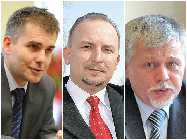 Od lewej: Tomasz Wantuła, Robert Węgrzyn, Wiesław Fąfara