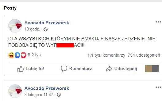 AVOCADO PRZEWORSK, o co chodzi z tym postem?...