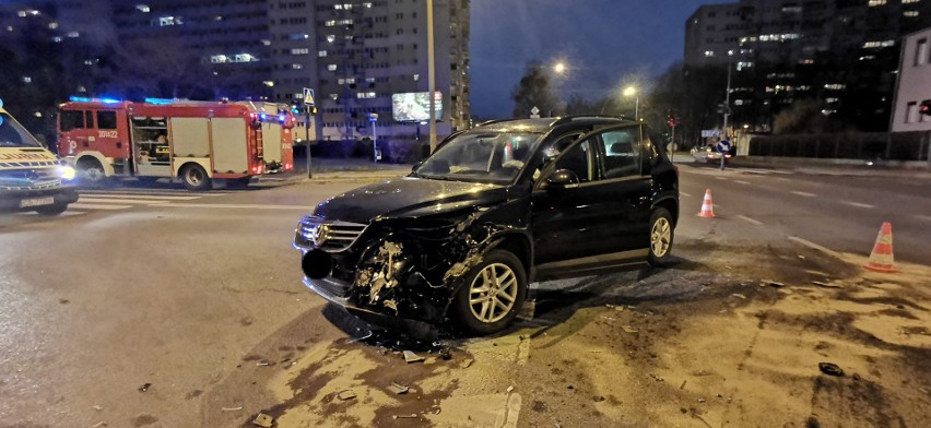 Do zderzenia doszło na skrzyżowaniu ulic Gajowej i...