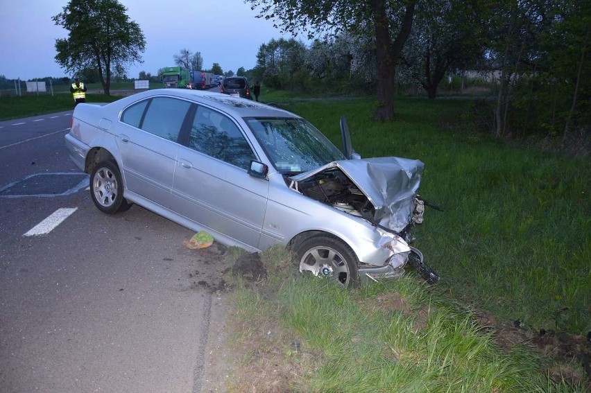 Siedliszcze: Wypadek na DK 12. W czołowym zderzeniu samochodów zginęły dwie osoby (ZDJĘCIA)