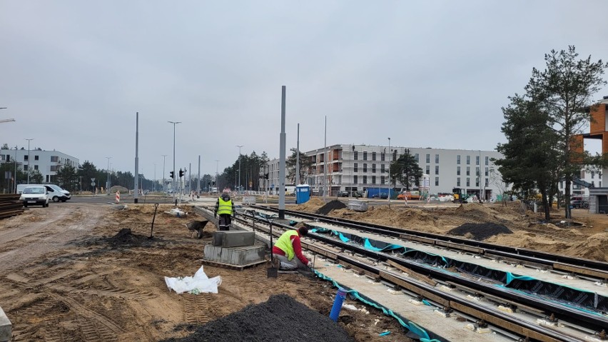 Jak przebiegają prace na budowie linii tramwajowej na Jar w Toruniu? |  Nowości Dziennik Toruński