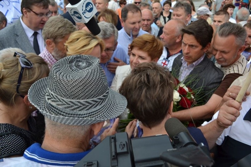 Beata Szydło z PiS odwiedziła Kłobuck