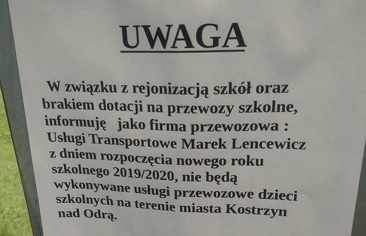 Mieszkańców zaniepokoiły komunikaty, które pojawiły się w...