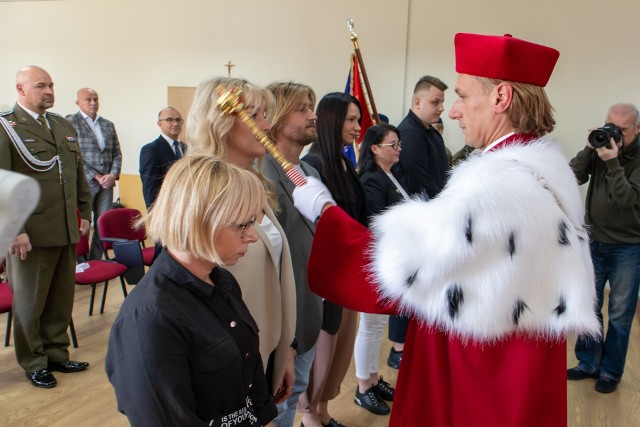 Przyjęcie w poczet studentów na radomskiej uczelni.