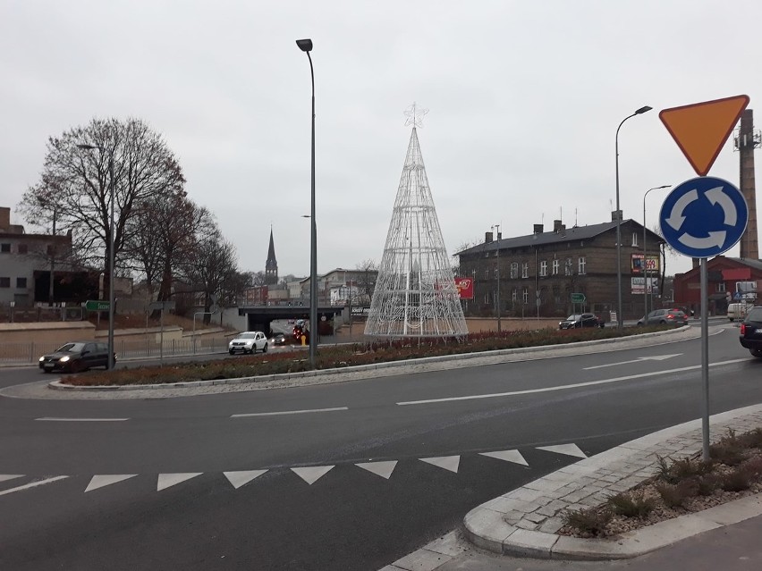 Nowe rondo obok wiaduktu kolejowego w centrum Stargardu