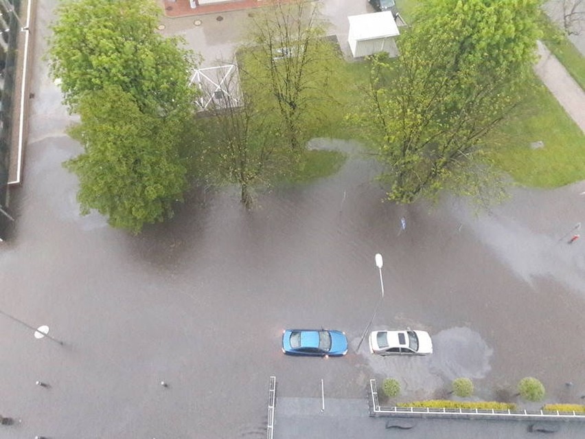 Ostrzeżenie hydrologiczne dla województwa podlaskiego. Uwaga! Ostrzeżenie przed podtopieniami - gdzie jest burza?