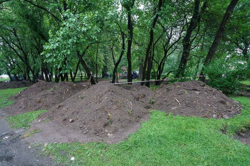 Nowy Sącz: Park im. Styczyńskiej kryje zamkowe skarby 