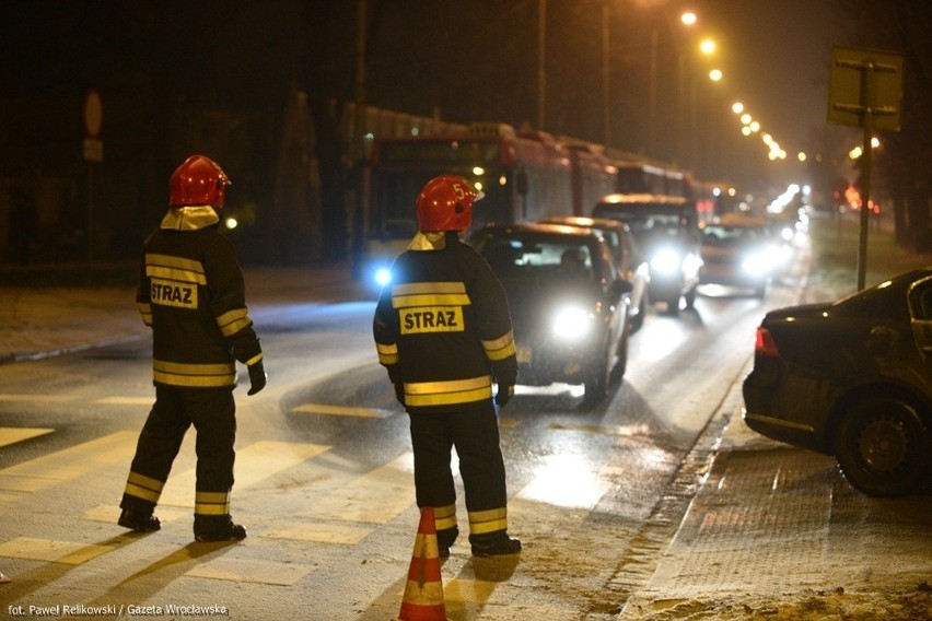 Wypadek na mostach Jagiellońskich. Zderzyły się 4 auta (ZDJĘCIA, FILM)