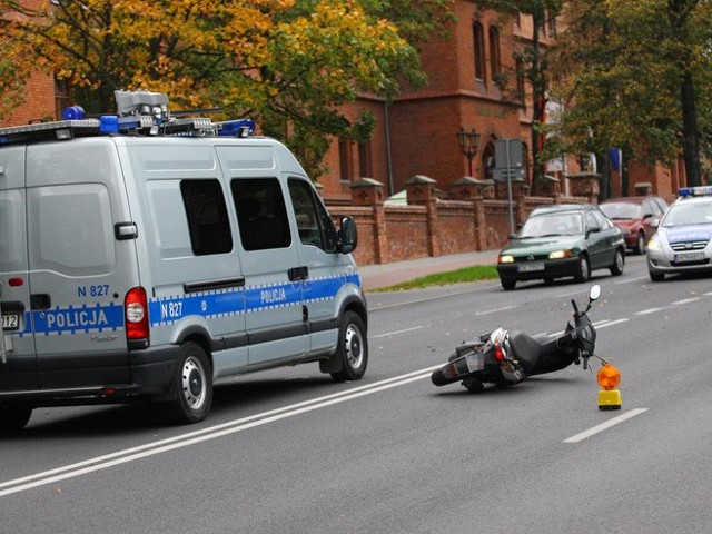 Wypadek na ul. B.Westerplatte w Słupsku