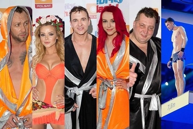 Uczestnicy pierwszego ćwierćfinału "Celebrity Splash!" (fot. Polsat)