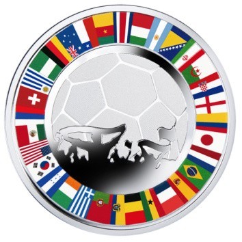 Moneta Mistrzostw Świata 2014