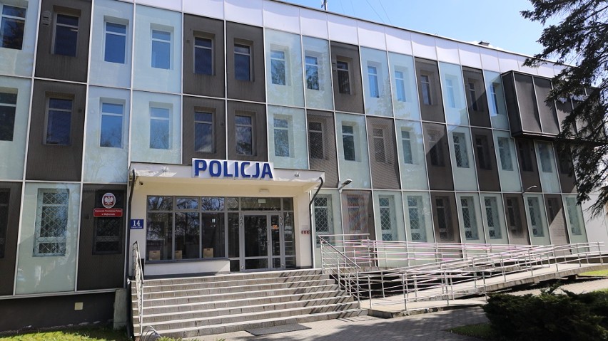 Siedziba Komendy Powiatowej Policji w Wejherowie znajduje...