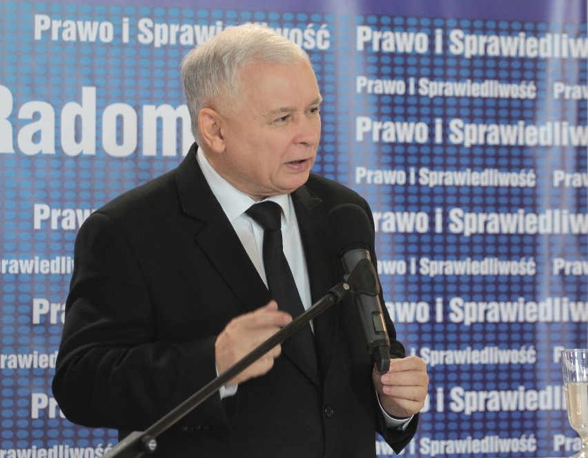 Wybory parlamentarne 2015. Jarosław Kaczyński w Radomiu