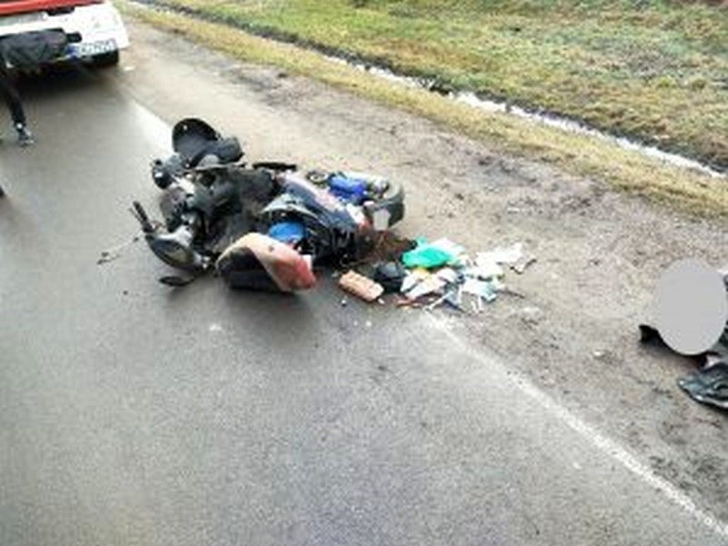 Śmiertelny wypadek motocyklisty w Augustowie