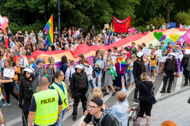20 lipca 2019 rok, Białystok. Pierwszy Marsz Równości