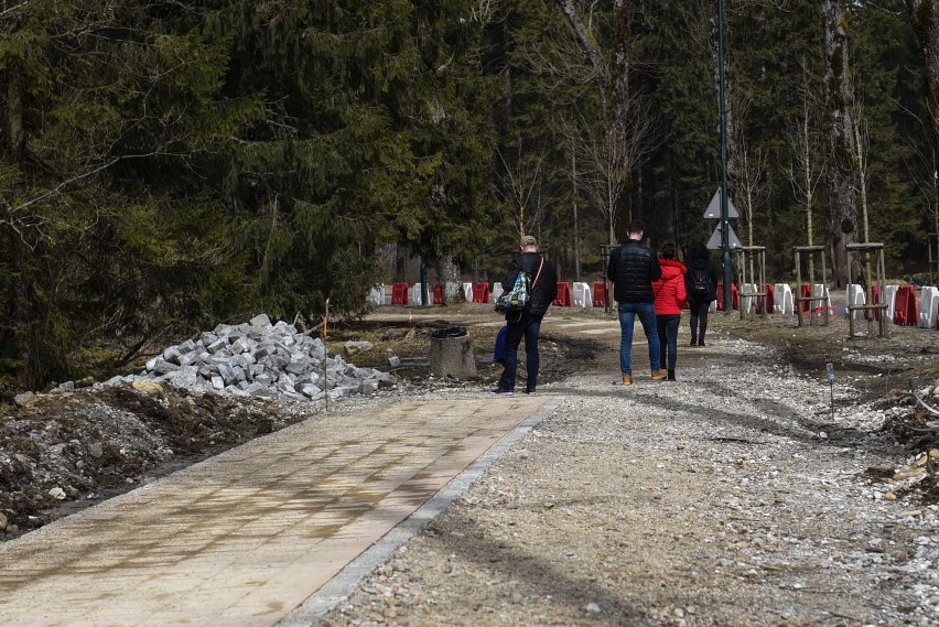 Zakopane. Ruszyła budowa dalszej części ścieżki rowerowej do Kuźnic [ZDJĘCIA]