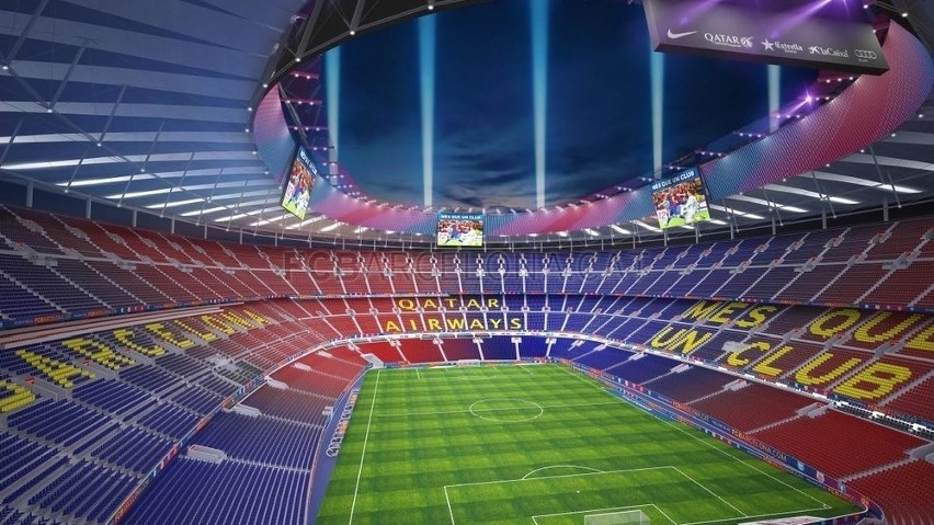 Nowy stadion Barcelony - wizualizacja