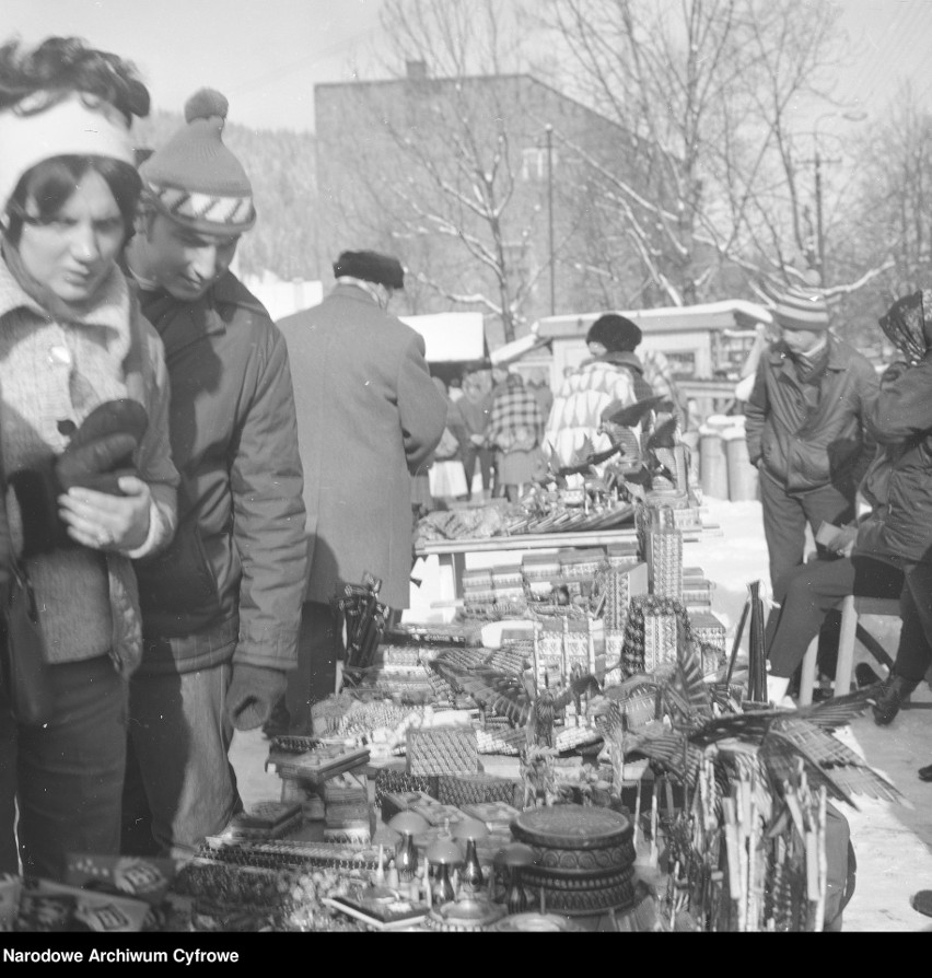 Seria zdjęć z Zakopanego wykonanych zimą 1970 roku.