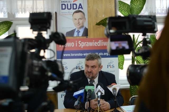 Jan Krzysztof Ardanowski przedstawił na konferencji list Andrzeja Dudy do wyborców