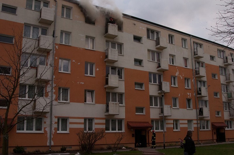 Pożar w Ustce. Nie żyje jedna osoba