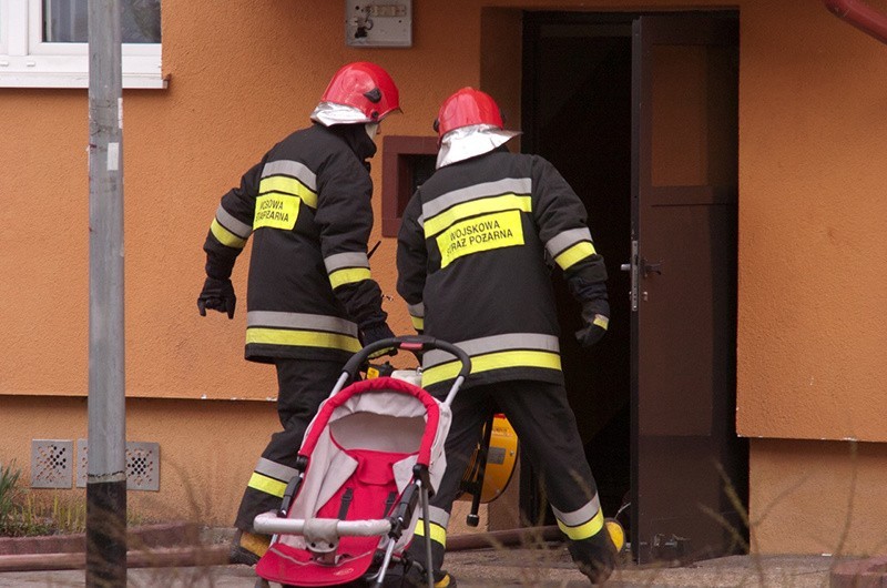 Pożar w Ustce. Nie żyje jedna osoba