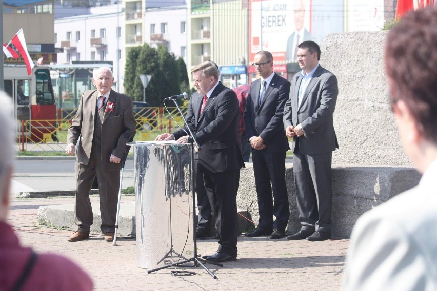 Demonstracja 1 Maja w Dąbrowie Górniczej