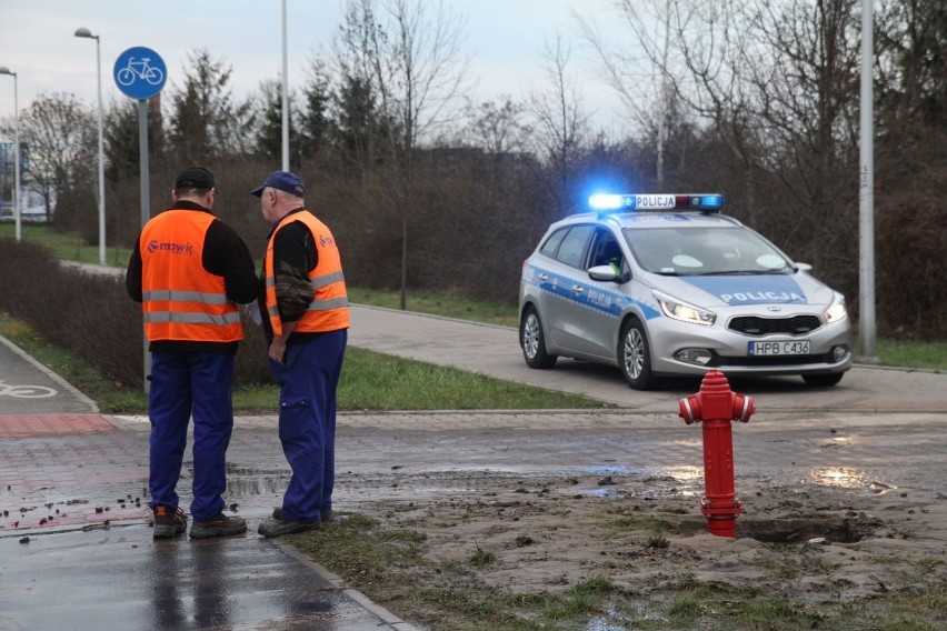 Około godz. 15. na skrzyżowaniu Bardzkiej z Owocową kobieta...