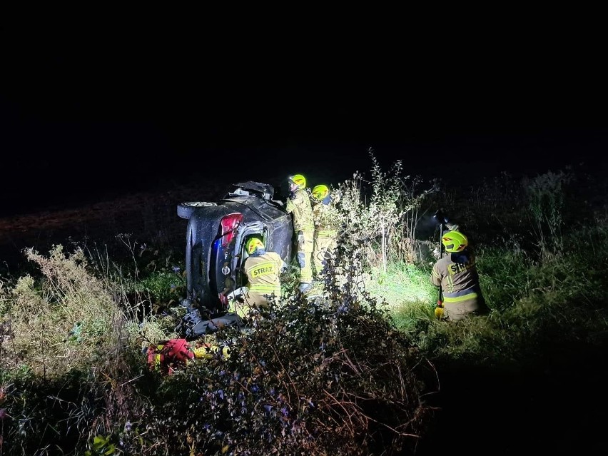 Baciuty. Tragiczny wypadek. Kierowca zmarł w szpitalu