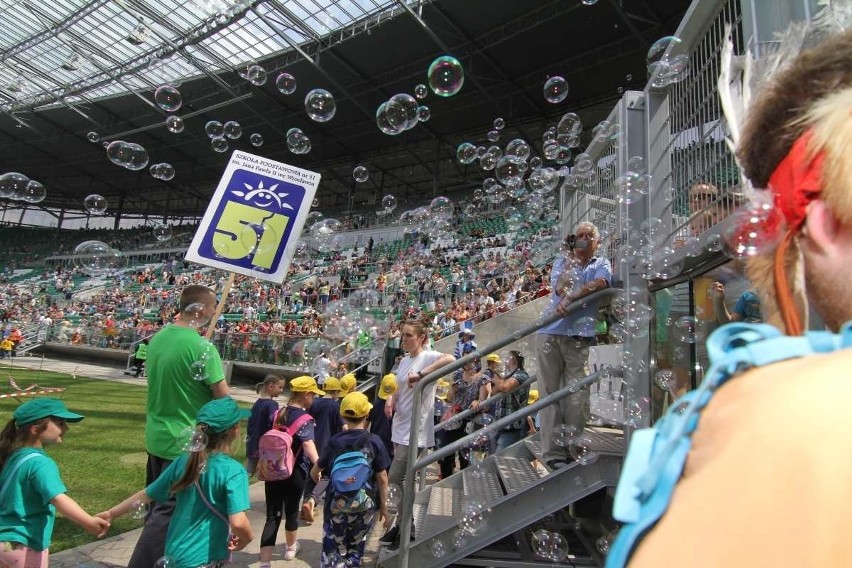 Wrocław: Dzień Przedszkolaka na Stadionie Miejskim (ZDJĘCIA, FILM)