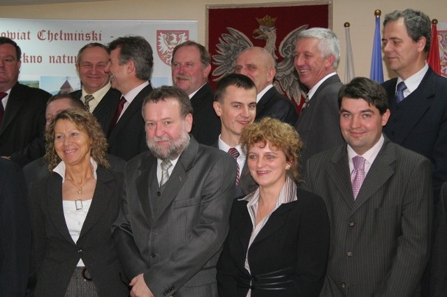 O powstaniu poradni alergologicznej dyskutowali podczas sesji Barbara Konieczna (pierwsza z lewej) i Zbigniew Orzechowski (stoi obok niej - z prawej)