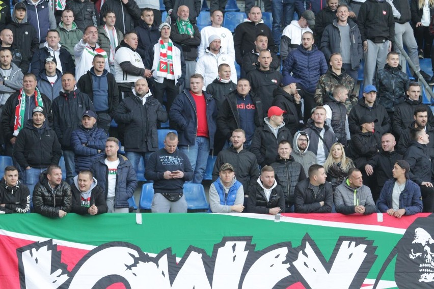 Piast Gliwice - Legia Warszawa. Zobacz zdjęcia kibiców [GALERIA]