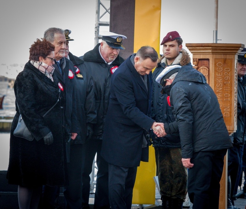 Andrzej Duda przyjedzie do Pucka w środę, 10.02.2021 r. na...