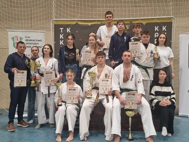 Nagrody otrzymają zawodnicy Koneckiego Klubu Karate Kyokushin