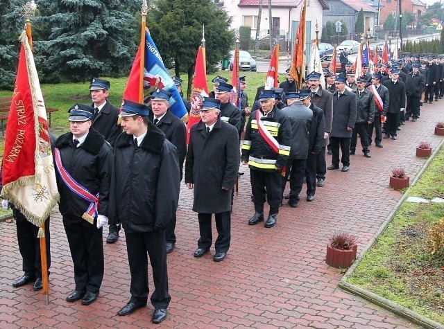 Spotkanie noworoczne strażaków powiatu kazimierskiego odbyło się w Skalbmierzu.