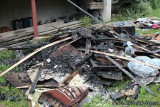 Pożar w Bielsku-Białej: Mężczyzna oblał benzyną i podpalił własny dom