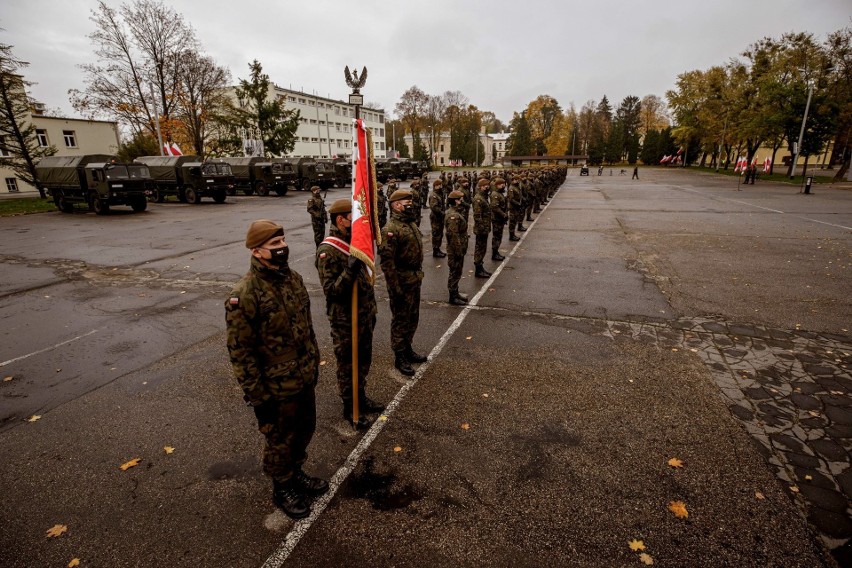 Podlascy Terytorialsi z 1 Podlaskiej Brygady Obrony...