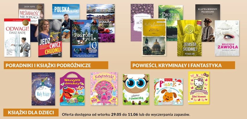 Książki w Biedronce za 5 zł. 2 mln książek od 29 maja [LISTA] w marketach Biedronki do wyczerpania zapasów