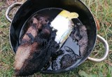 Pożar w Strzelcach Opolskich. 15-latka próbowała gasić wodą płonący olej