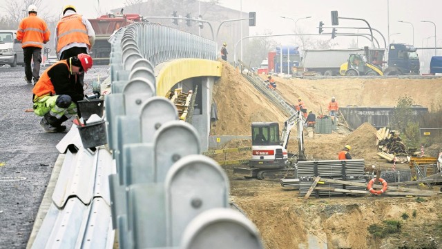 Prace w rejonie Węzła Zachodniego są już na finiszu.