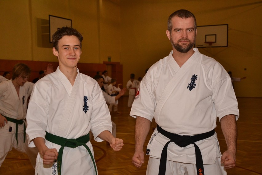 Szymon Kieczka i sensei Dariusz Kudyk